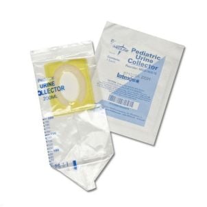 Case of Ten Medline Sterile Pediatric Urine Collectors Clear MDS190510H