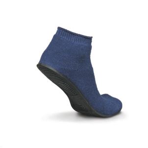 Box of Sure-Grip Sure-Grip Terrycloth Slippers in Navy in L MDT211220L L