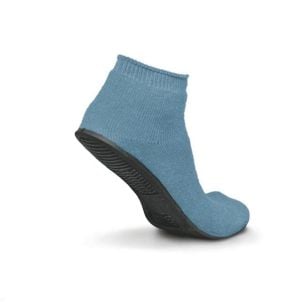 Box of Sure-Grip Sure-Grip Terrycloth Slippers in Light Blue in M MDT211220M M