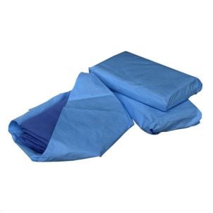 A Dozen Medline Sterile Disposable Surgical Towels Blue MDT2168284