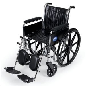Medline 2000 Wheelchairs, 18" MDS806300DFLA