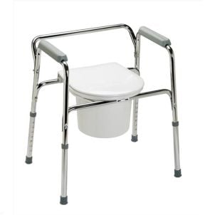 Medline 3 In 1 Steel Commode G30211 4