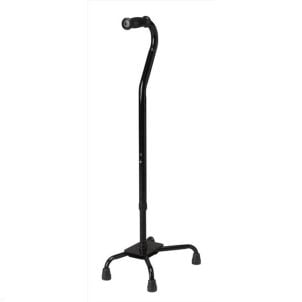 Medline Bariatric Quad Canes Black MDS86228XW