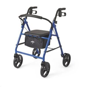 Medline Basic Steel Rollators Blue MDS86850EBS8