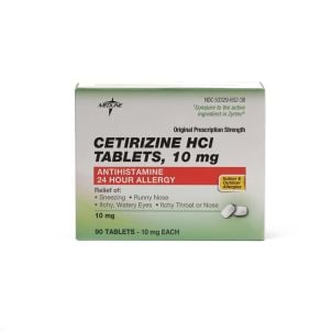 Medline Cetirizine Tablets OTC6817N