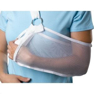 Medline Cool Mesh Arm Slings White Large ORT11200L
