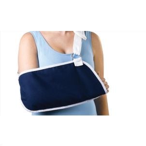 Medline Deep Pocket Arm Slings Dark Blue Large ORT11300L