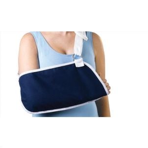 Medline Deep Pocket Arm Slings Dark Blue Medium ORT11300M