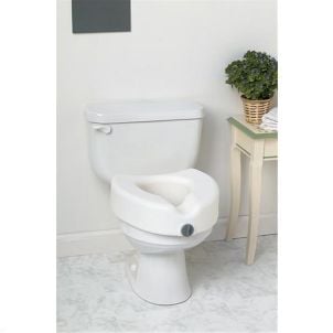 Medline Elevated Locking Toilet Seat MDS80314H