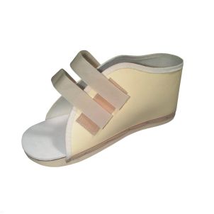 Medline Hook and Loop Post Op Shoes Beige Small ORT30200MS