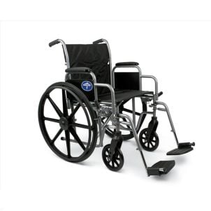 Medline K1 Basic Extra Wide Wheelchairs MDS806400EE