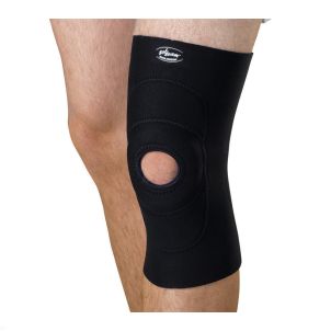 Medline Knee Supports with Round Buttress Black Large ORT23240L