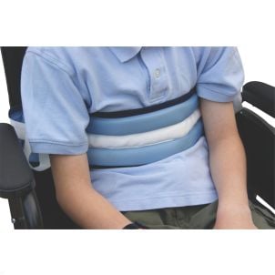Medline Safety Soft Patient Security Belts Light Blue MDT822125