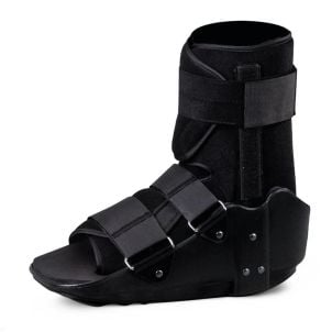 Medline Standard Ankle Walkers Black Small ORT28200S
