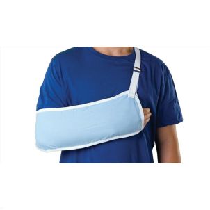 Medline Standard Arm Slings Light Blue Medium ORT11100M