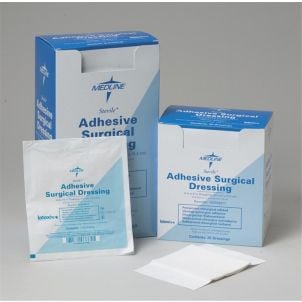 Medline Sterile Surgical Adhesive Dressings NON4313