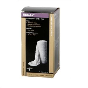 Medline Unna Z Zinc Boot Bandages NONUNNA13