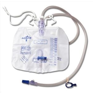 Case of 20 Medline Urinary Drain Bags DYND15207