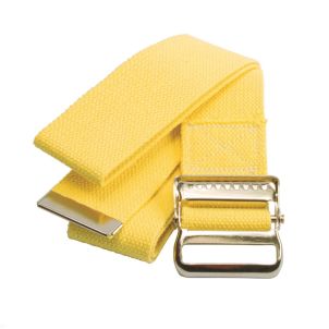Medline Washable Cotton Gait Belts Yellow MDT821203YL