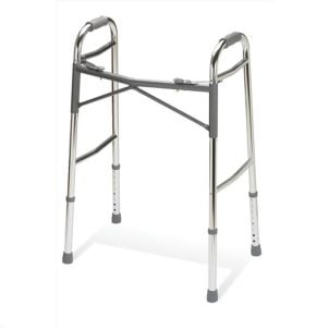 Medline Youth Heavy Duty Two Button Folding Walkers G07768