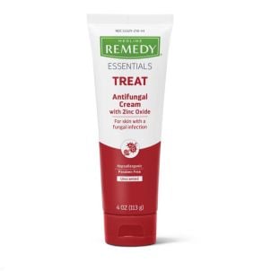 Case of 12 Antifungal Cream with Zinc Oxide Medline Remedy Essentials , 4 oz. MSC095635