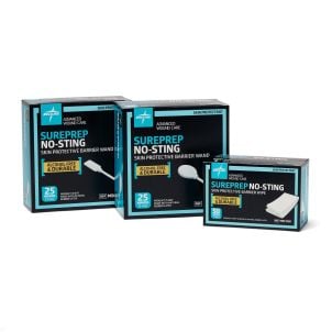 Case of 500 Medline Sureprep No Sting Skin Protectant MSC1505