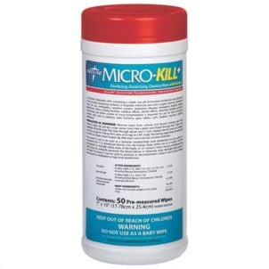 CN Medline Micro Kill+ Disinfectant Wipes MSC351230