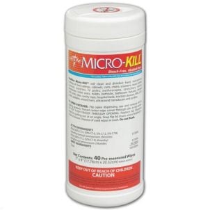 CN Medline Micro Kill Disinfectant Wipes MSC351231