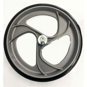 Front Wheel and Bearings Nitro Walker Rollator | Block Style Fork 1026617-AN