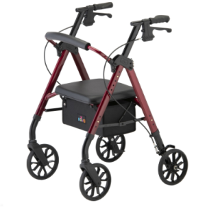 STAR 8 ROLLING WALKER RED by Nova