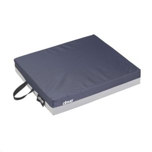 Drive Gel "E" Skin Protection Wheelchair Seat Cushion, 18" x 16" x 3"