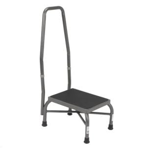 Heavy Duty Bariatric Footstool with Handrail by Drive Medical