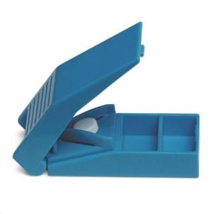 Set of 10 Blue Medline Pill Splitters NON135000
