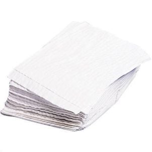 Case of Deluxe Dry Disposable Washcloths - White | 300