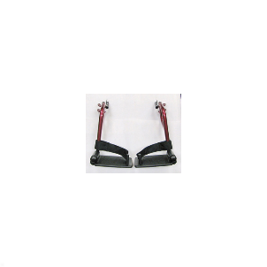 Nova Foot Rest Red For 329 Only - Narrow Spacing