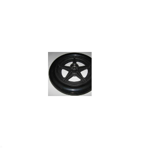 Nova Wheel 8" Black Rear For 348, 349, 420 Transport Chair PVT-RW100