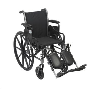 Cruiser III Light Weight Wheelchair Flip Back Desk Arms K316DDA-ELR