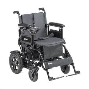 Cirrus Plus LT Folding Power Wheelchair, 18" Seat cp18fban