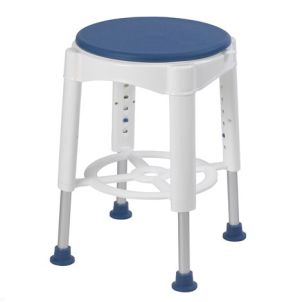 Bath Stool with Padded Rotating Seat | Drive Medical