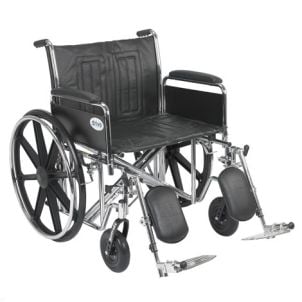 Sentra EC Heavy Duty Wheelchair Detachable Full Arms 