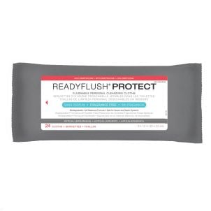 Pack of ReadyFlush Biodegradable Flushable Wipes