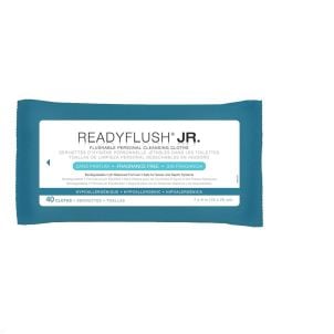 Pack of ReadyFlush Biodegradable Flushable Wipes | 40