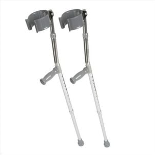 Pair of Medline Medline Forearm Crutches MDS805160