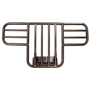 Pair of Medline Universal Half Bed Rails, Clamp On MDS89697
