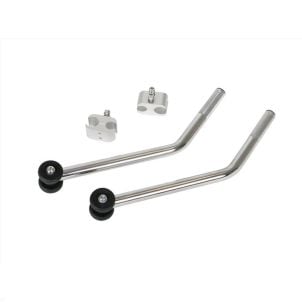 Pair of Medline Wheelchair Rear Anti Tip Devices MDS85189FT
