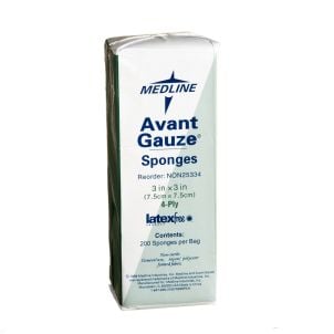 PK Medline Avant Gauze Non Woven Non Sterile Sponges NON25334Z