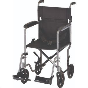 TRANSPORT CHAIR -19 INCH HAMMERTONE WITH SWINGAWAY FOOTRESTS by Nova