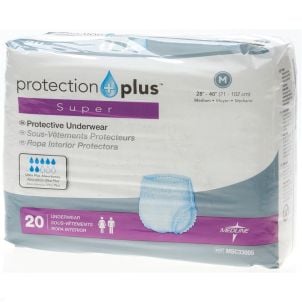 Protection Plus Super Protective Adult Underwear - 44.00 | 20