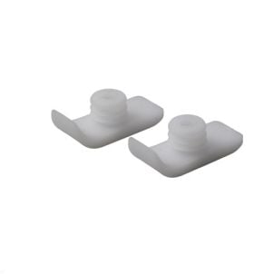 Universal Walker White Ski Glides by Drive Medical