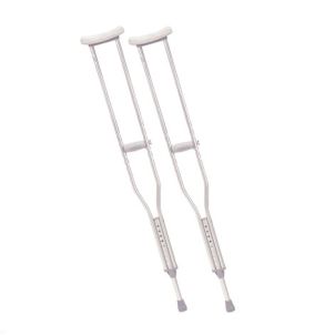 Drive Crutches with Underarm Pad for Tall Adult